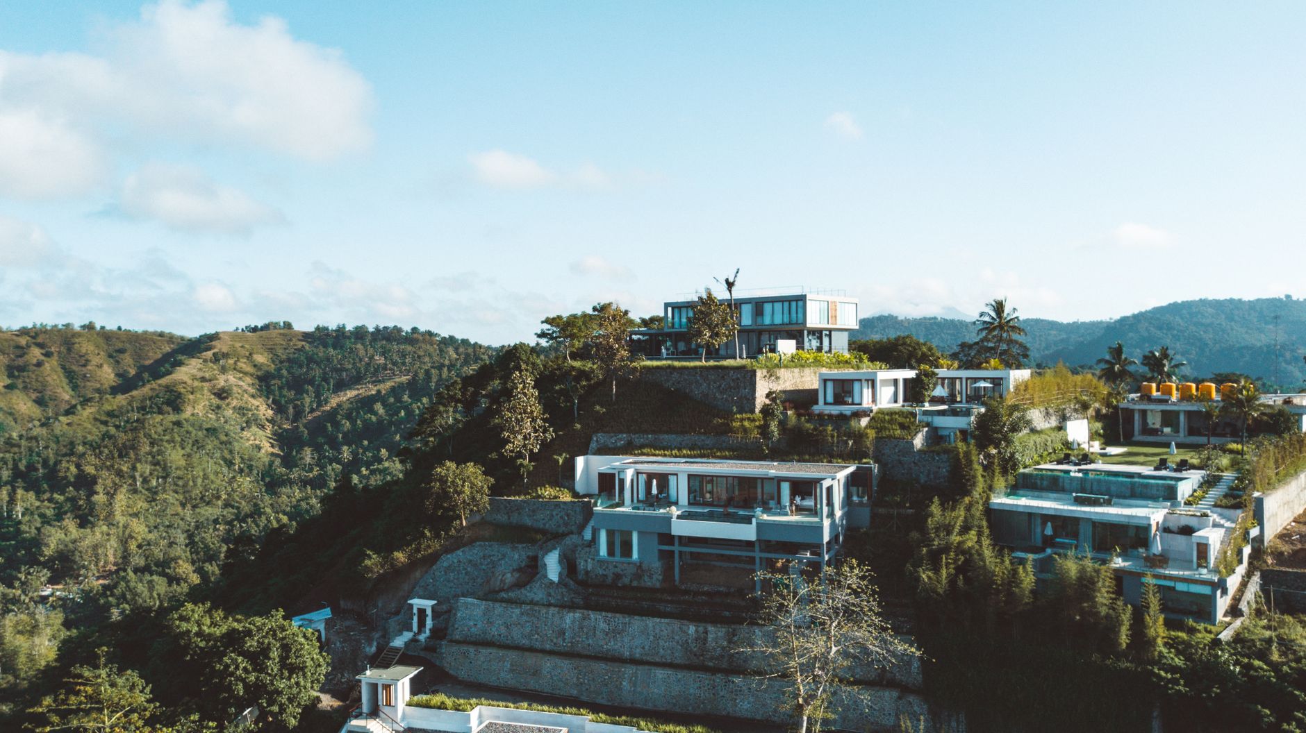 Villa terrace overlooking the Costa Cálida